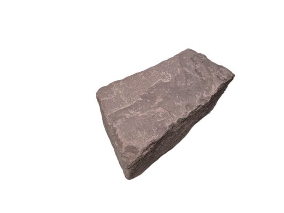 Sandstein Mauersteine (weserrot) 10-15 x 10-15 x 30-40 cm, auf Palette