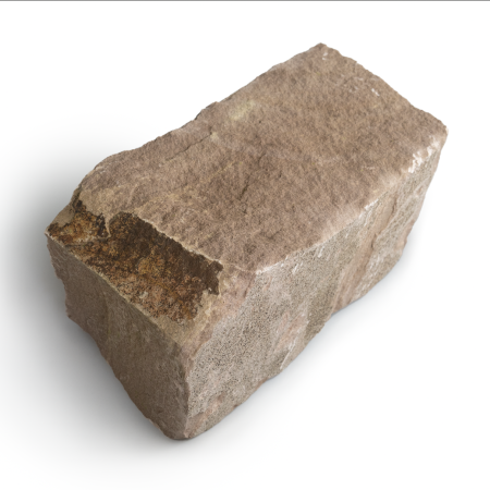 Sandstein Mauersteine (weserrot) 10-15 x 10-15 x 30-40 cm, auf Palette