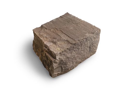 Sandstein Mauersteine (weserrot) 15-20 x 20-30 x 25-50 cm, auf Palette