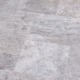 Travertin Bodenplatten (grau) 40 x 40 x 3 cm, gesägt/getrommelt