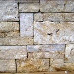 Travertin Systemmauer Dorato (gelb) 7,5/15/22,5 x 18-20 x 30-60 cm, ges./getr.