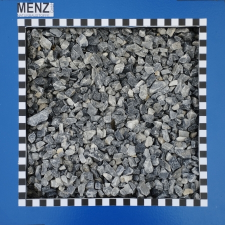 Ziersplitt Marmor (Polarblau) 8/16 mm im Big-Bag